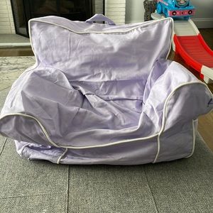 Brand new purple my first anywhere chair cover. Light purple with white piping.